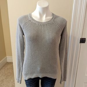 Aeropostale gray knit sweater size small